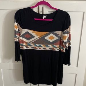 Heimish 3/4 sleeve top